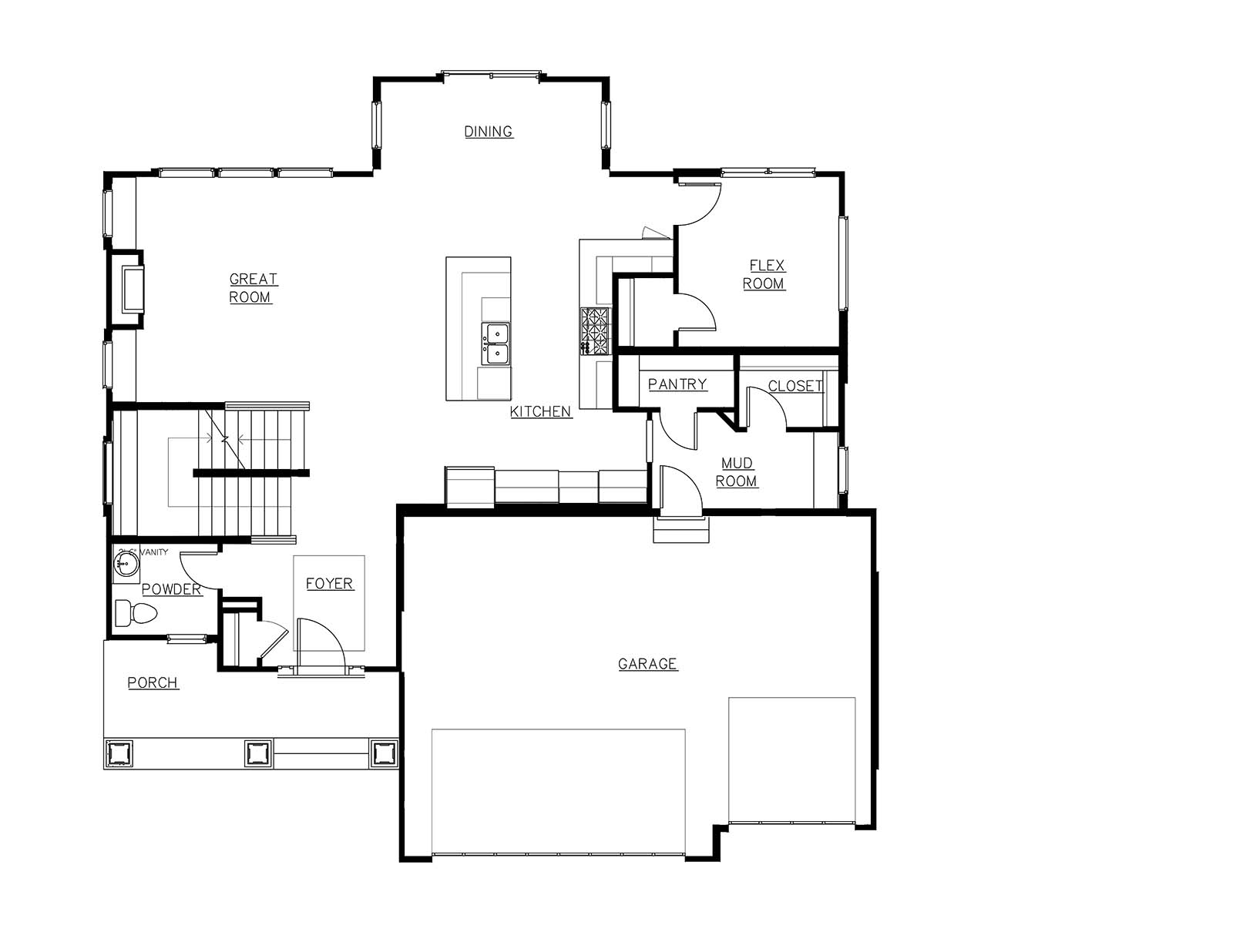 Maverick XL Floor Plan Homes