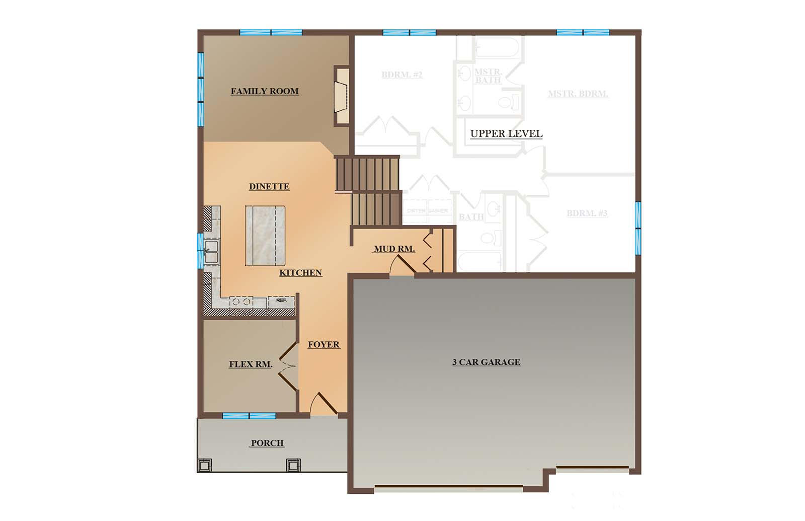 Jefferson II Floor Plan Homes